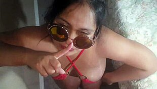 cute eyes blowjob and swallow with huge cumshot latina bbw babe