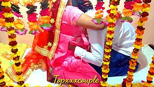 suhagraat - desi bhabhi's first wild pounding in epic wedding night video