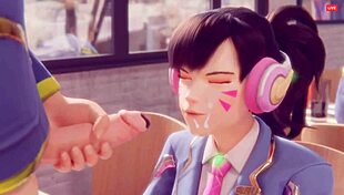 Overwatch hentai secrets revealed in steamy animated action.