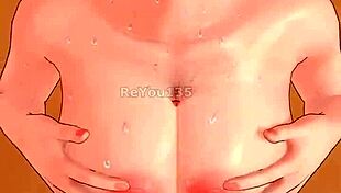 My naughty neighbor in hentai style