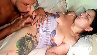 Intense lesbian assfucking with Mandy May