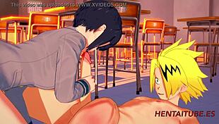 boku no hero hentai jiro kyoka boobjob