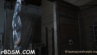 Punish That Brunette Slave With Toys Now!