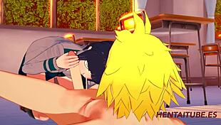 boku no hero hentai jiro kyoka boobjob