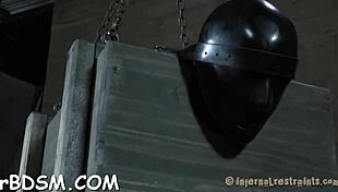 Punish That Brunette Slave With Toys Now!