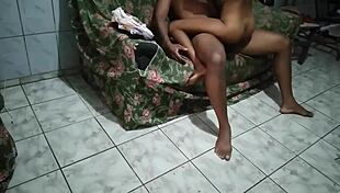 Gatinha Just Wanted To Relax On The Sofa At The Party