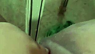 Intense sexy cumming in pussy with powerful squirt