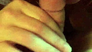 husbands first on-camera blowjob from hot wife