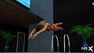 Detailed hentai scene of bikini girls tanning in retrieving the past e3 11