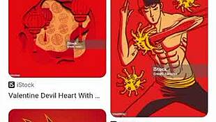 valentine's day instagram shaving ideas with braids, twists, or dreads