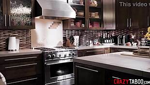 Milf Stepmom Reagan Foxx Sucks Stepson's Big Dick