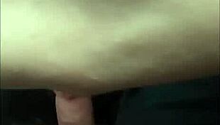 girl gives road head outdoor deepthroat blowjob public