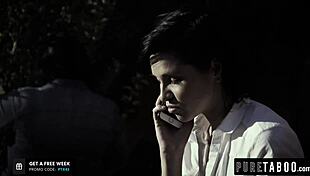 The babysitter is hooking up with an older guy