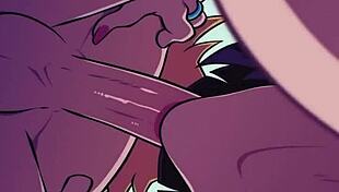 Vampire Enjoying A Treat.