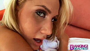 Banging Beauties Angelica Heart And Alanah Rae Take Huge Dick Up Their Ass With Gaping And Blowjob