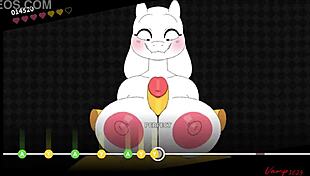 I’m obsessed with these Beat Banger mods, especially Toriel getting banged hard in wild cartoon group action.