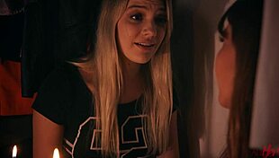 allherluv com twister teaser teen 18+ lesbian lingerie scissoring feet