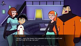 Danny Phantom Amity Park: Milf Redhead Battles Ghost Knights