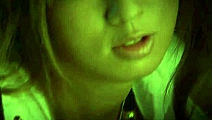 Blonde slut sucks cock and gets her tits played with – more at slurpjp.com