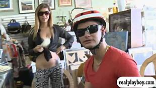 Girl Swims Topless In Monofins For Cash