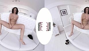 are you ready for this wet shaved pussy in fishnets?