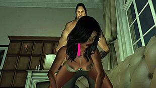 the tough guy got broken in and loved it. cartoon sex turns him on.