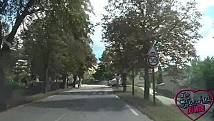 Why is this plump naughty aunt fucking outdoors?