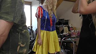 wow, check this hot teen 18+ cosplay party with cheerleader bunnies