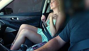 cute blonde teen pounded on camera