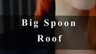 Redhead Secretary Mollyredwolf Masturbates Bent Over With Big Tits And Feet