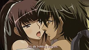 Hentai samurai hormone animation with Hungarian subtitles