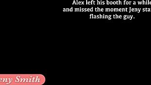 jeny smith teases me then i stroke her in night club