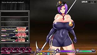 powerful slime almost defeats policewoman in karryns prison ep6