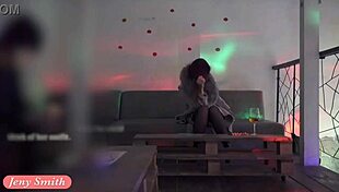 jeny smith teases me then i stroke her in night club