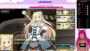 The Er-called seductive gameplay of character Lewdneko on Evenicle Part 3