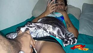 Uma Enteada Fofa Sendo Importunado Pelo Padrasto