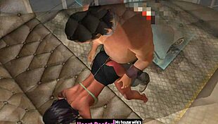 the tough guy got broken in and loved it. cartoon sex turns him on.