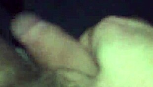 Me jerking off my hairy cock to cumshot in detailed session