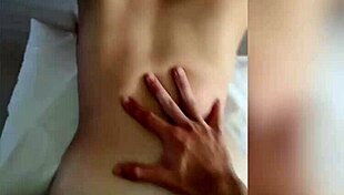 Blonde slut sucked in pool then fucked in pussy and ass in bedroom for facial