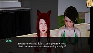 A sex game walkthrough of amateur couple’s erotic trip