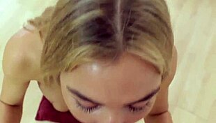 Blair Williams Blows Big Cock