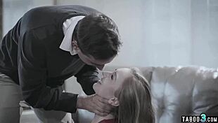 Shy teen seeks stranger to watch her rough doggystyle fucking