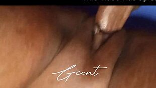 African Close-Up Pussy Riding