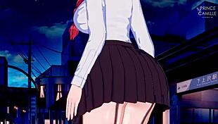 Makima In Chainsaw Man Animation With Bouncing Boobs