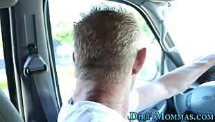 Stepmom MILF Sucks Cock In Group Threesome With Teen 18+