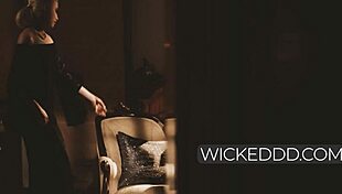 Blonde bride marries for intelligence at wedding