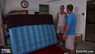 Sexy gays engage in fucking and cumming