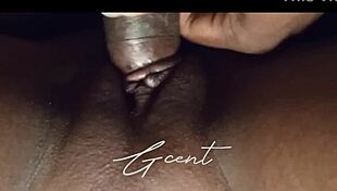 African Close-Up Pussy Riding