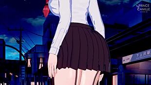 Makima In Chainsaw Man Animation With Bouncing Boobs