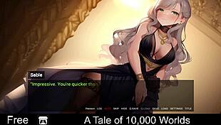 A Tale of 10,000 Worlds in Anime Fantasy